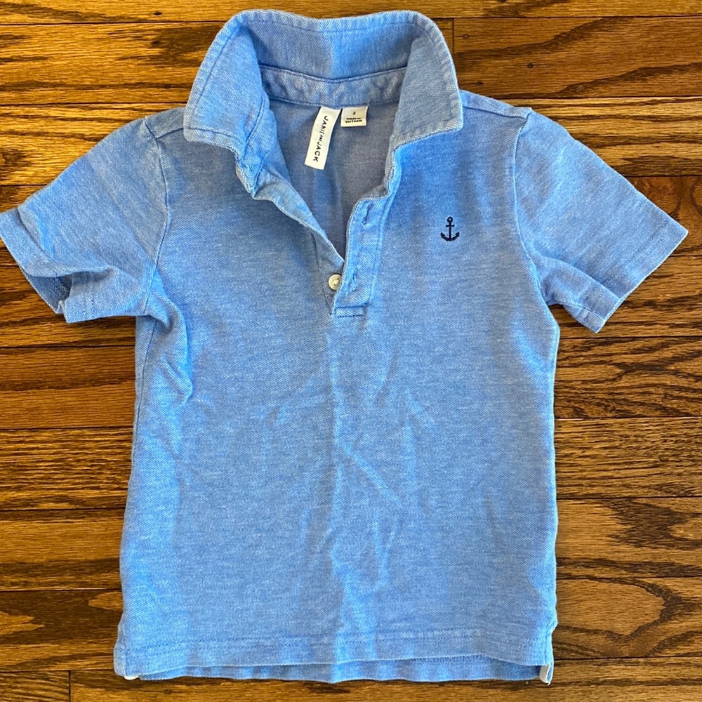 Janie & Jack Blue Polo
